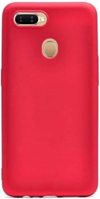 Resim GPACK Oppo A5s ile uyumlu Kılıf Premier Silikon Esnek Koruma, Kırmızı 