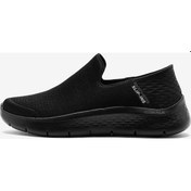 Resim Skechers Slip-ins: Go Walk Flex - No Hands Erkek Siyah Yürüyüş Ayakkabısı 216491tk Bbk Siyah | Orijinal 