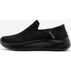Resim Skechers Slip-ins: Go Walk Flex - No Hands Erkek Siyah Yürüyüş Ayakkabısı 216491tk Bbk Siyah | Orijinal 