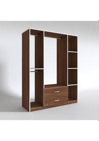 Resim Kenzlife giysi dolabı orhan 175*120*40 cvz gardırop 2 çekmeceli 