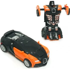 Resim Robota Dönüşen Araba Transformers It Bırak - Bugatti Modeli 