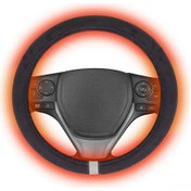 Resim Vkemall Isıtmalı Direksiyon Kılıfı - 12v Hızlı Isıtma, Kaymaz Tutuş, Çoğu Araç İçin Universal Boy 