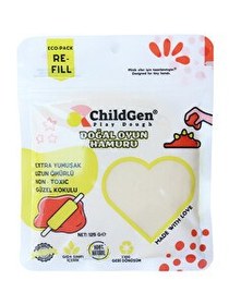 Resim ChildGen 125 GR Kartuş Beyaz Oyun Hamuru CHLDGEN134 