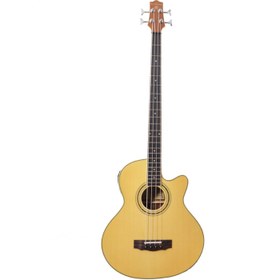 Resim Extreme XAB80EQ4 Elektro Akustik Bas Gitar - 4 Telli (Profesyonel - EQ Serisi) | 4-Band Ekolayzer ve Dahili Akort Cihazı, Kesik Kasa (Cutaway) Tasarımı, Zengin Bas Harmonikleri | Uyum: 4 Telli Standart Bas Gitar 