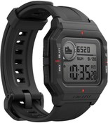 Resim Amaze Amazfit Neo Akıllı Saat Retro Tasarımlı Fitness Bilekliği, Nabız Ölçer, Fitness Izleyici, Su Geçirme 