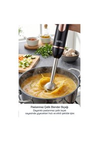 Resim Sinbo SHB-7529 Çok Fonksiyonlu El Blender Seti 