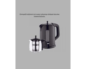 Resim Marsilyan- Sinbo Elektrikli Çay Makinesi 1.7 L Su Isıtıcı ve Cam Demlikli Güvenli Kullanım 