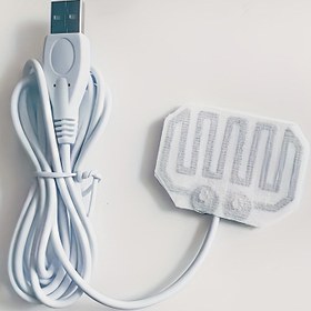 Resim USB İçecek Isıtıcı Ped, 1 adet Grafen Isıtma Filmi, Düşük Voltaj 5V 3.5W, Kup Isıtıcı, Ayak Isıtıcı, Fare Ped ve Isıtma Kemeri için Çok Fonksiyonlu Isıtma Matı, 1.5M Kablo, Pil Gerektirmez 