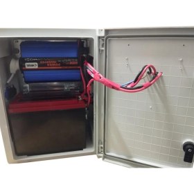 Resim Taşınabilir Güneş Enerji Paketi 150W Güneş Paneli 80AH Akü 600W Inverter Tv Aydınlatma Paketi 