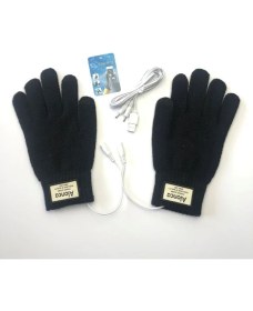 Resim Yuanbao USB Sıcak Eldiven Isıtma Örme Eldiven (Yurt Dışından) 
