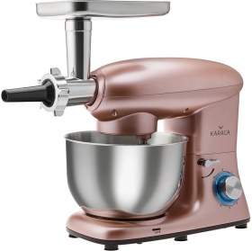 Resim Karaca 2 Si 1 Arada Kıyma Makinesi & Hamur Yoğurma 5,5 Lt (Kıyma Içli Köfte Aparatlı),luciole Lambader Hediye 