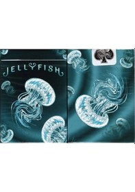Resim Bicycle Jellyfish Oyun Kağıdı Limited Edition Koleksiyonluk İskambil Kartları Destesi 