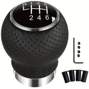 Resim Lumaworld Universal Aluminyum Manuel Vites Topuzu 6 Speed R 5 Ve 6 İçin Araç Modifiye Çoğu Araca Uyumlu 