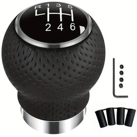 Resim Lumaworld Universal Aluminyum Manuel Vites Topuzu 6 Speed R 5 Ve 6 İçin Araç Modifiye Çoğu Araca Uyumlu 