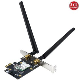 Resim ASUS Pce-ax3000 Dual Band Pcıe Kablosuz Adaptör,bluetooth 