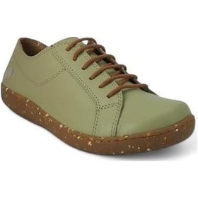 Resim Mammamia D24ka-420 Hakiki Deri Kadın Ayakkabı - Yeşil 