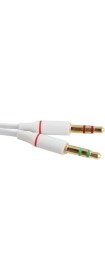 Resim Alfais 4652 3.5mm Kulaklık Mikrofon Çoklayıcı Switch Splitter 