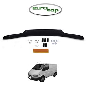 Resim Eurocap Ford Transit Ön Kaput Koruyucu Rüzgarlık 3Mm Abs 93-02 