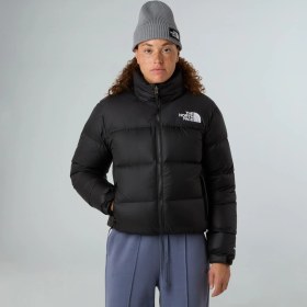 Resim The North Face Kadın W 1996 Retro Nuptse Ceket Siyah Suya Dayanıklı Rahat Kalıp M Beden 