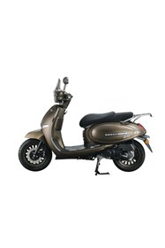 Resim Yiben Palermo Kahverengi 50cc Benzinli Scooter 