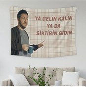 Resim Yılmaz Ya Gelin Kalın Duvar Örtüsü 