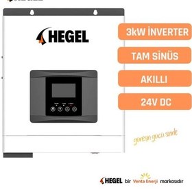 Resim Obus Karavan Tam Sınus İnvertör 3kw 24 Volt Pwm Tam Sinüs Akılı İnverter 