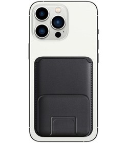 Resim İphone Walletmag Stand Deri Cüzdan, Magsafe Uyumlu Kartlık Sku: Smg8690010083715 