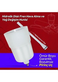 Resim Bikeamor Hidrolik Disk Fren Yağı Hava Alma Ve Yağ Değişim Hunisi 