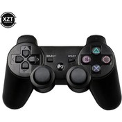 Resim Siyah-kablosuz Bluetooth Uyumlu Gamepad Joystick Ps3 Oyun Denetleyicisi Oyun Konsolu Playstation 3 Joypad Oyun Aksesuarları 