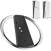 Resim Bouncy PS5 Slim & PS5 konsol ile uyumlu dikey stand - kaymaz pedli siyah dikey konsol standı - yerden tasarruf sağlayan tasarım - PlayStation 5 Slim stand - ps5 dikey stand - dayanıklı ABS malzeme 