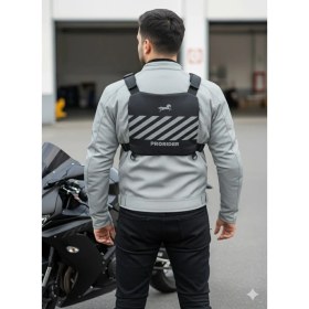 Resim Ebakbak Motosiklet ve Bisiklet Çok Cepli Yelekli Göğüs Çanta Lüx Motor Çantası Yeni 