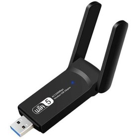 Resim Wifi Usd Adaptör Ac1300 Mbps Dual Band Usb 3.0 Adaptör Kablosuz Wifi Alıcı Senalstore 