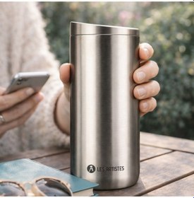 Resim Les Artistes Paris Isı Yalıtımlı Çelik Termos Mug 500ml Xmas Çok Renkli 