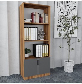 Resim Vest 7'li Ofis Takımı Model 1 Ceviz Füme 