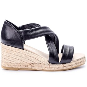 Resim Kadın Dolgu Topuklu Espadril Ayakkabı 