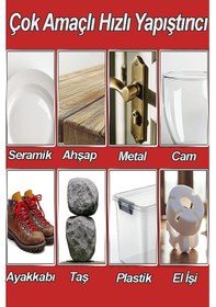 Resim Derby 602 Japon Yapıştırıcı 15 Gr 10 Adet Yüksek Yapıştırma Gücü Tek Bileşenli Düşük Viskozite Güçlü Yapıştırıcı 15gr 