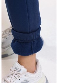 Resim Evyora 3 İplik Şardonlu Paça Lastikli Eşofman Lacivert İs001 Cok-renklı 