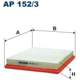 Resim Fıltron Ap152/3 Hava Fıltresı Insıgnıa A 1.6 / 1.8 A16xer B16xer A18xer B18xer 09 17 