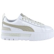 Resim Puma Mayze Luxe Kadın Beyaz Spor Ayakkabı (383995-08) 