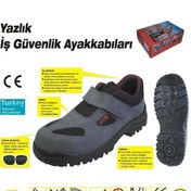 Resim 414 Yazlık S1 43 No Çelik Burunlu Ayakkabı 