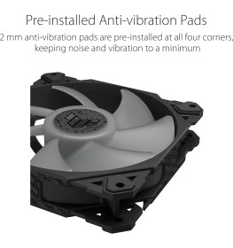 Resim Asus Tuf Gaming TF120 Argb Kasa Fanı, White Edition - Tekli Paket (1 Adet, Aura Sync, Sessiz Adresle 