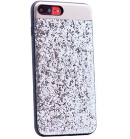 Resim Apple Iphone 6 Kılıf Zore Metal Simli Kapak T6399 