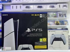 Resim PS5 SLIM DIGITAL 1TB+2.KOL -2 YIL GARANTİLİ-SIFIR-HEMEN TESLİM 