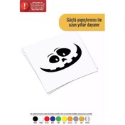 Resim Gülen Balkabağı - Araç, Oto, Laptop, Duvar Uyumlu Sticker 60 42 Cm 