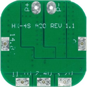 Resim Alkatronik Li-Ion 18650 16.8 V 4s 20 A Lityum Batarya Bms Koruma Kartı 