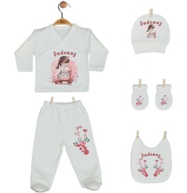 Resim Pia Baby Gl 1940-06 Isme Özel Yastık Battaniye Zıbın Set 