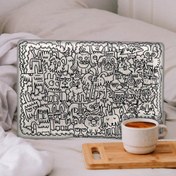 Resim Doodle-1 Notebook Sticker, Laptop sticker,, Hp Sticker, Asus Sticker, 15.6 inç Sticker 