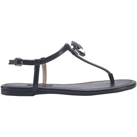 Resim Nine West Artemıs 3fx Siyah Kadın Düz Sandalet 000000000101337403 Siyah 