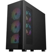 Resim 1st Player Fd5-M Siyah 600W 80+ Argb 4X12CM Fan Temperli Cam Mesh USB 3.0 M-Atx Kasa 