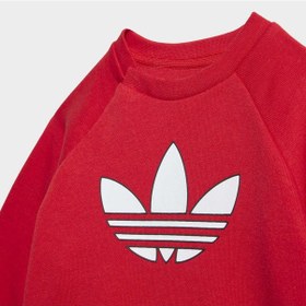 Resim Adidas Kd1045 Tf Cs Çocuk Eşofman Takımı Kırmızı 